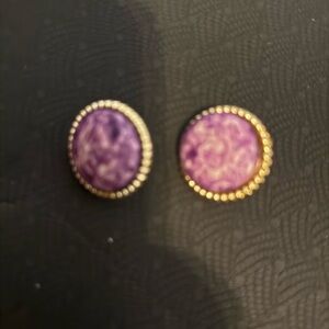 Elegant Purple Stone Earrings15